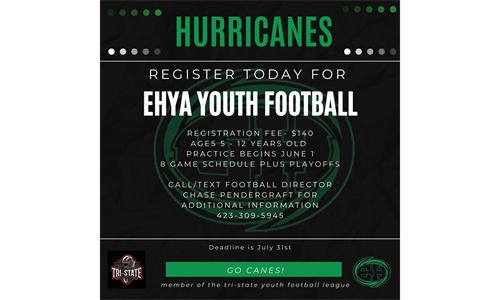 EHYA 2025 YOUTH FOOTBALL SIGNUPS